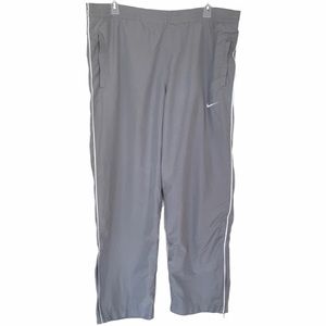 Nike Dri Fit Windbreaker Drawstring Pants - Large